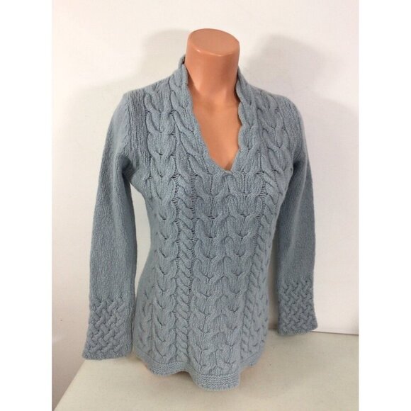 Islander Cashmere Wool Sweater Made in Ireland Womens Small - Picture 1 of 6